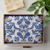 Niedliches spanisches Fliesenmuster Seidenpapier (Geschenk)