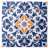 Niedliches Spanischmuster Fliese (Vorderseite)