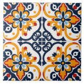 Niedliches Spanischmuster Fliese (Vorderseite)