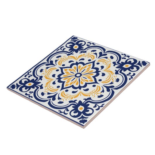 Niedliches Spanischmuster Fliese (Seite)