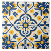 Niedliches Spanischmuster Fliese (Vorderseite)