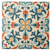 Niedliches Spanischmuster Fliese (Vorderseite)