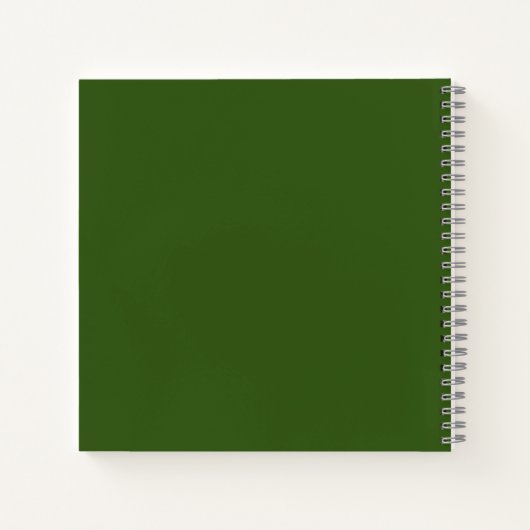 Niedliches Spectacled Giraffe-Buch Notizblock (Rückseite)