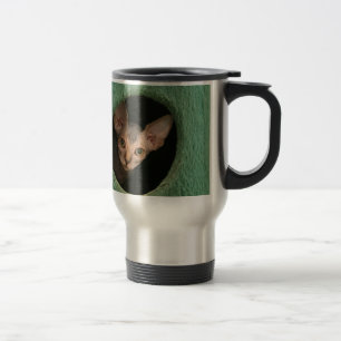 Niedliches sphynx Kätzchen Reisebecher