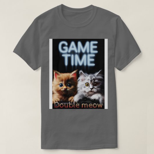 Niedliches Spiel T-Shirt (Design vorne)