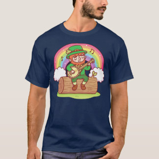 Niedliches Spielen im Banjo T-Shirt