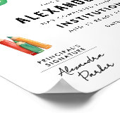 Niedliches, spielerisches und farbenfrohes Kid Gra Poster (Ecke)