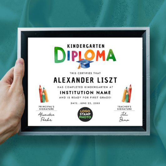 Niedliches, spielerisches und farbenfrohes Kid Gra Poster