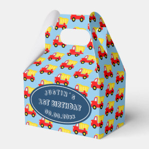 Niedliches Spielzeugkipper-Party 1. Geburtstag Geschenkschachtel