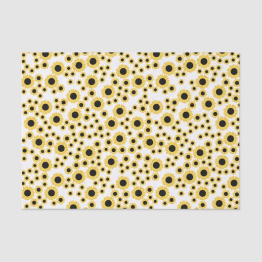 Niedliches Spinnpapier für Sonnenblumen Seidenpapier (Vorderseite)