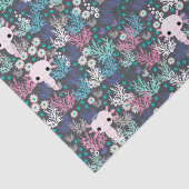 Niedliches Spinnpapier Seidenpapier (Ausschnitt)