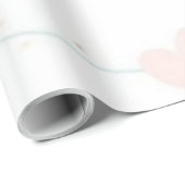 niedliches Spiralbuch Geschenkpapier (Rolleneckpunkt)