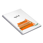 Niedliches SpiralNotebook | Mein Buch (Rechte Seite)