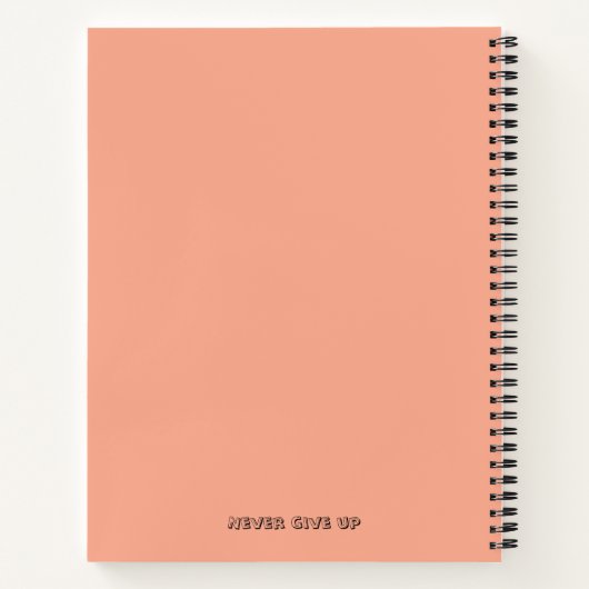 Niedliches SpiralNotebook Notizblock (Rückseite)