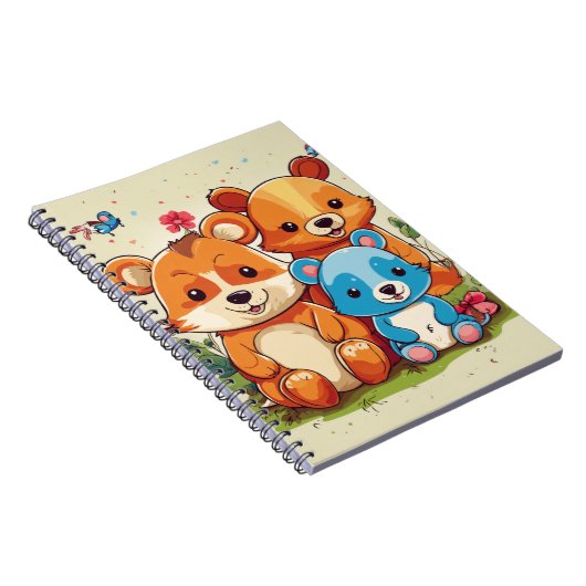 Niedliches SpiralNotebook Notizblock (Rechte Seite)