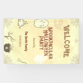 Niedliches Spooktakuläres Halloween-Party Banner (Horizontal)