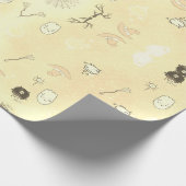 Niedliches Spooktakuläres Halloween-Party Geschenkpapier (Ecke)