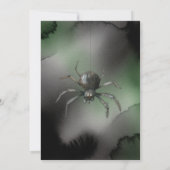 Niedliches Spooky Monster Bash Halloween-Party Einladung (Rückseite)