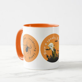 Niedliches Spooky & Spooktacular glückliches Hallo Tasse