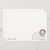 Niedliches Sportaktivitäten-Fußball-Spieler-Löwe-F Mitteilungskarte (Vorne/Hinten)