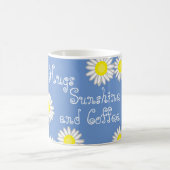 Niedliches Sprichwort in Gelb und Weiß Kaffeetasse (Mittel)