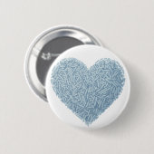 Niedliches Sprinkherz | Baby Sprinkle Button (Vorne & Hinten)