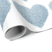 Niedliches Sprinkherz | Baby Sprinkle Geschenkpapier (Rolleneckpunkt)