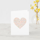 Niedliches Sprinkherz | Baby Sprinkle Karte (Gelbe Blume)