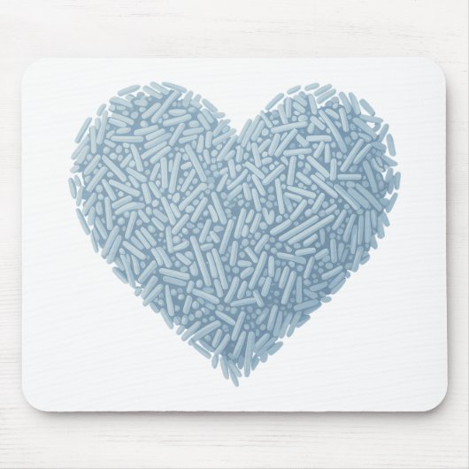Niedliches Sprinkherz | Baby Sprinkle Mousepad (Vorne)