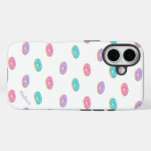 Niedliches Sprinkle Donuts Muster Personalisiert Case-Mate iPhone Hülle (Rückseite (Horizontal))