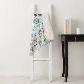 Niedliches Stammes- Gesichts-Muster Sherpadecke (Beispiel)