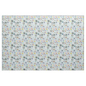 Niedliches Stammes- Gesichts-Muster Stoff (Fat Quarter (45,7 x 55,9 cm))