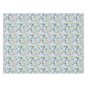 Niedliches Stammes- Gesichts-Muster Tischdecke (Vorderseite (Horizontal))