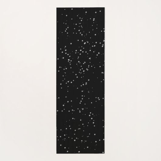 Niedliches Starlight Eyes Kaninchen in Yoga Pose M Yogamatte (Rückseite)