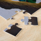 Niedliches Steampunk-Top-Hat-Owl Puzzle (Seite)