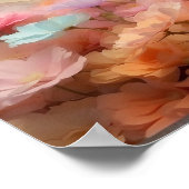 Niedliches stehend-braunes Welpe zum Download Poster (Ecke)