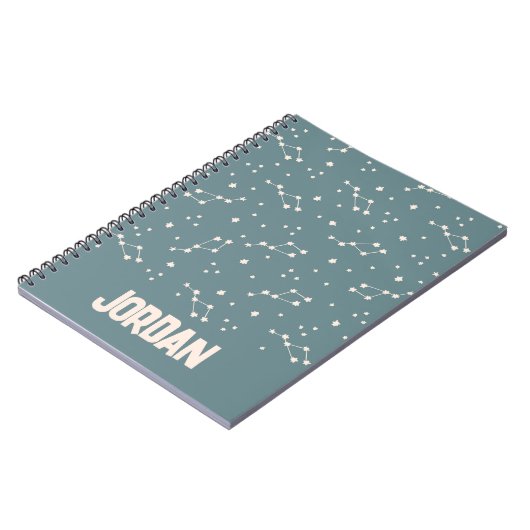 Niedliches Sternbild Notizblock (Linke Seite)