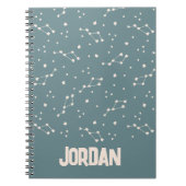 Niedliches Sternbild Notizblock (Vorderseite)