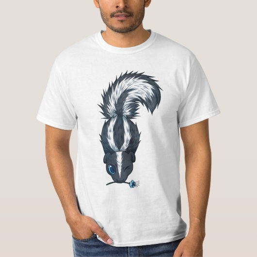 Niedliches Stinktier T-Shirt (Vorderseite)