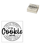 Niedliches Stolzes Mitglied der Cookie-Backing-Cre Gummistempel (Stempel)