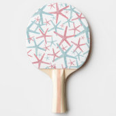 Niedliches Strandmuster Tischtennis Schläger (Vorderseite)