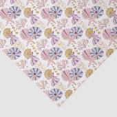 niedliches Strandseashell-Muster Seidenpapier (Ausschnitt)