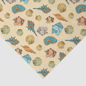 niedliches Strandseashell Seidenpapier (Ausschnitt)