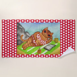 Niedliches Strandtuch