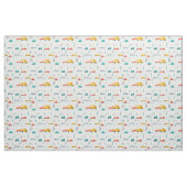 Niedliches Straßenmuster Stoff (Fat Quarter (45,7 x 55,9 cm))