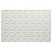 Niedliches Straßenmuster Stoff (Fat Quarter (45,7 x 55,9 cm))