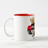 Niedliches Straßenrennen Zweifarbige Tasse (Links)