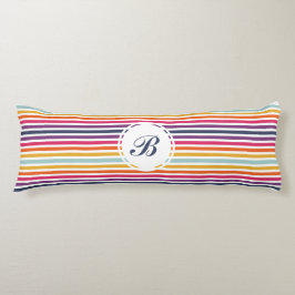 Niedliches Streifenmuster Seitenschläferkissen