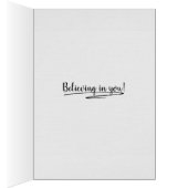 Niedliches Strichfigur-Mädchen mit Frisur und Zita (Innen (Rechts))