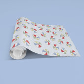 Niedliches Summer Beach Ball Fun Muster Geschenkpapier
